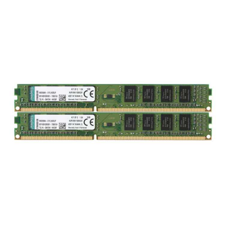Kingston ValueRAM - DDR3 - kit - 8 GB 2 x 4 GB (KVR16N11S8K2/8) thumbnail