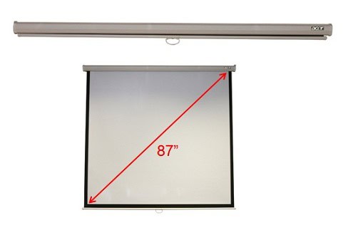Acer M87-S01MW projectiescherm 2,21 m (87") 1:1 (KB.INT00.406) thumbnail