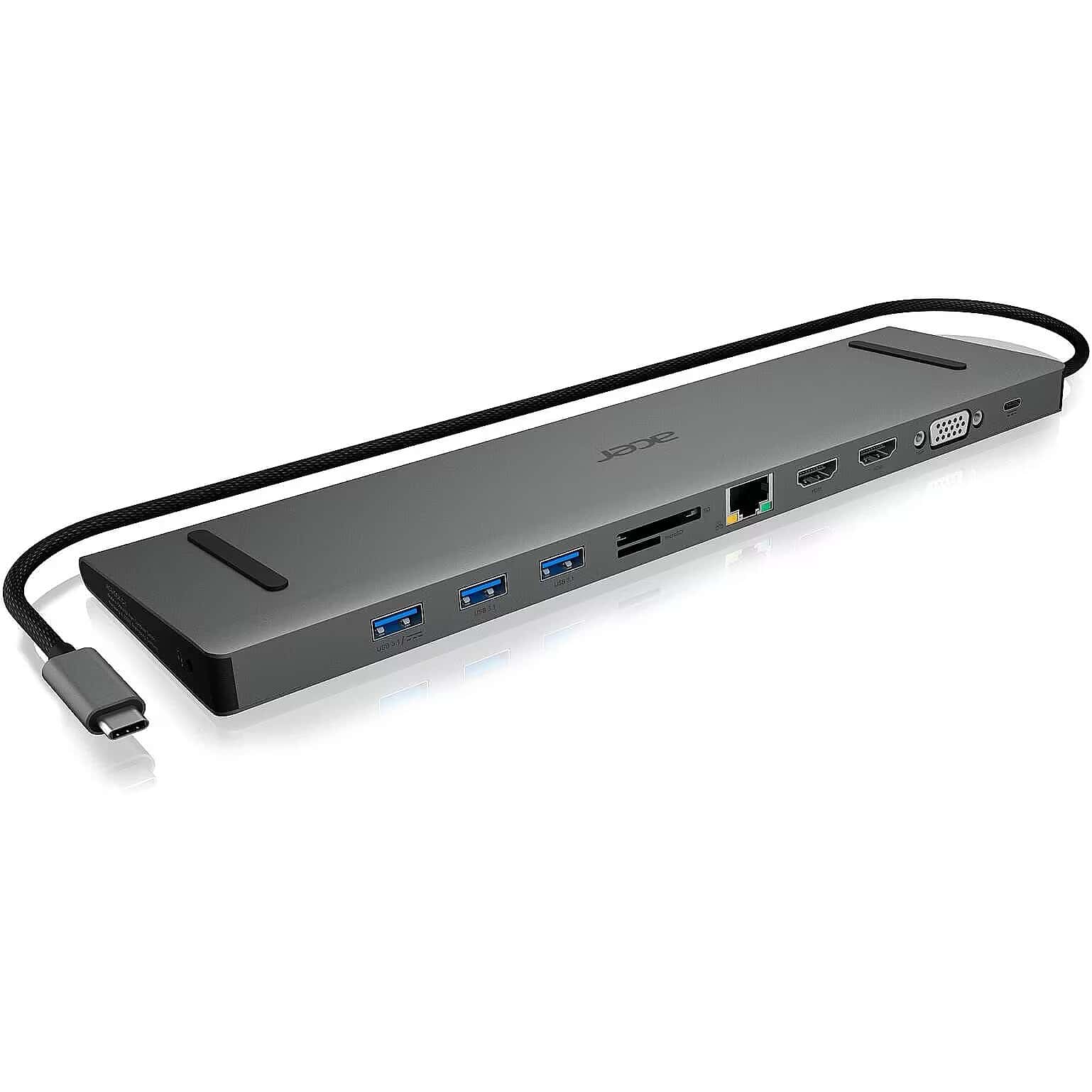 Acer ACG-DCK-C-1 - Dockingstation - USB-C - VGA, HDMI - 100W (LC.DCK11.001) thumbnail