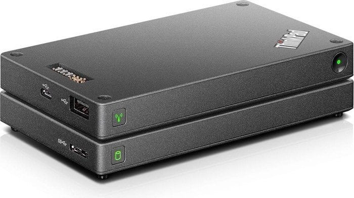 Lenovo 4XH0H34339 draadloze router Dual-band (2.4 GHz / 5 GHz) Zwart (4XH0H34339) thumbnail