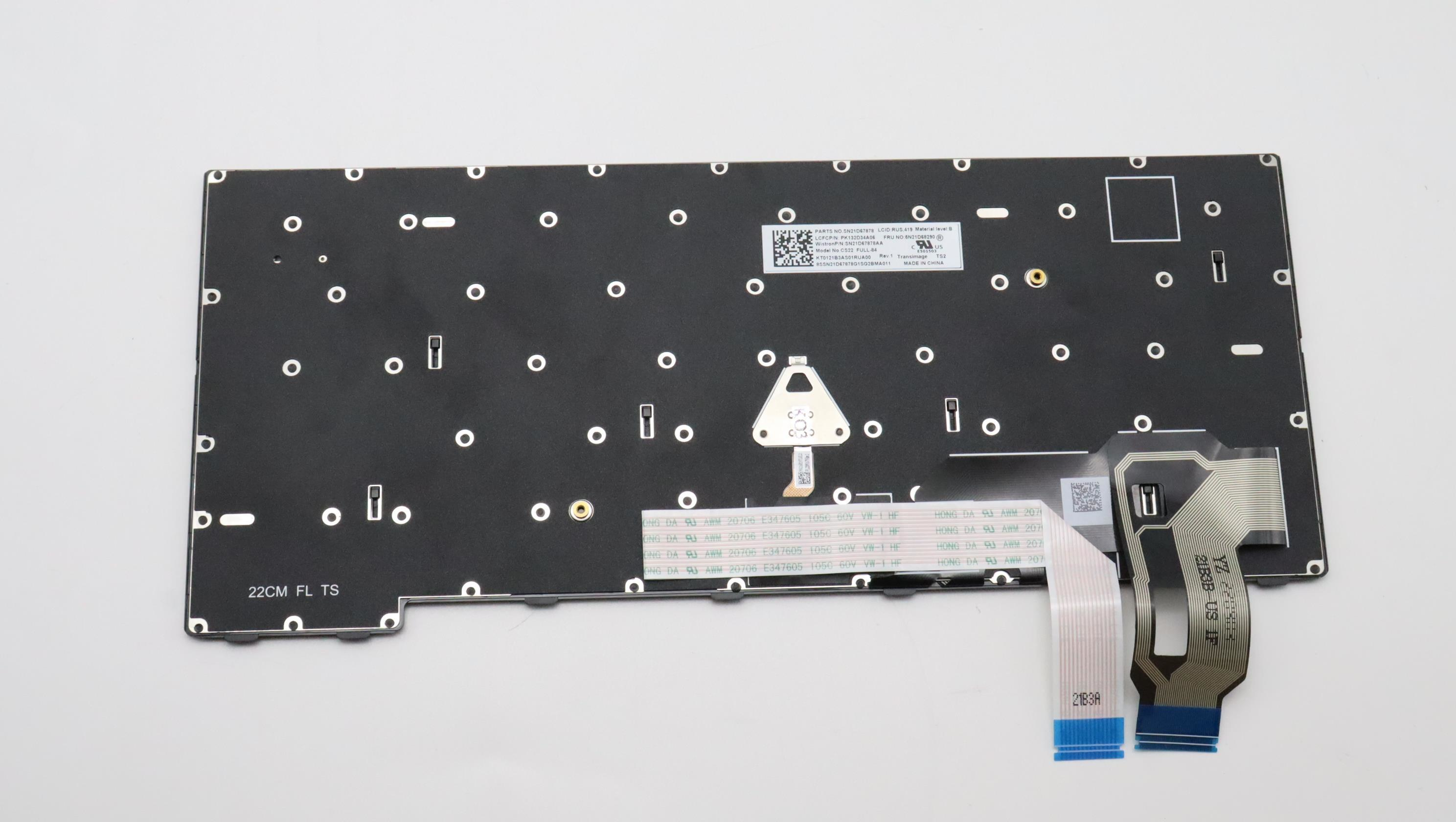 Lenovo 5N21D68133 laptop reserve-onderdeel Toetsenbord (5N21D68133) thumbnail