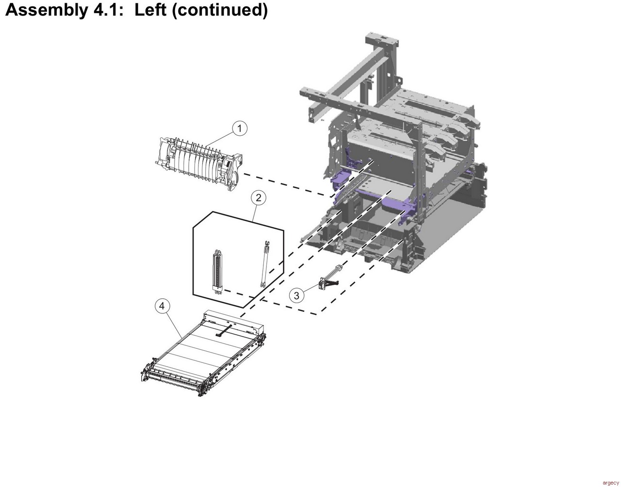 Lexmark Base 550-sheet Drawer Assy for C792dte (40X6102) thumbnail