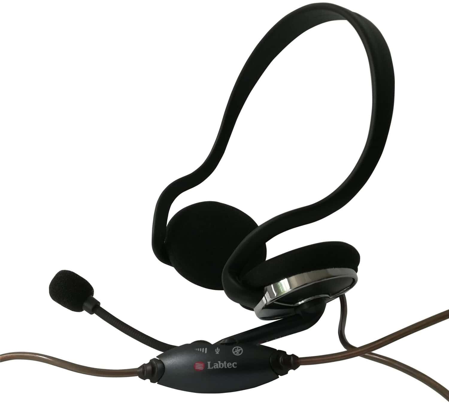 Logitech Labtec Stereo 442 - Headset - hinter dem Nacken angebracht - kabelgebunden (981-000083) thumbnail