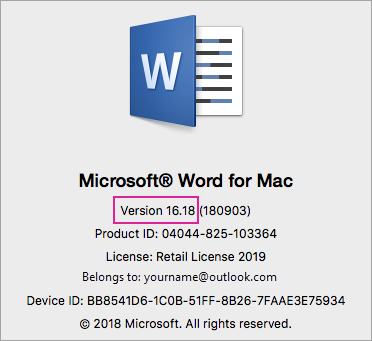 MicrosoftWordMac Sngl License/SoftwareAssurancePack Charity OLV 1License NoLevel AdditionalProduct 3Year Acquiredyear1 (D48-01322) thumbnail