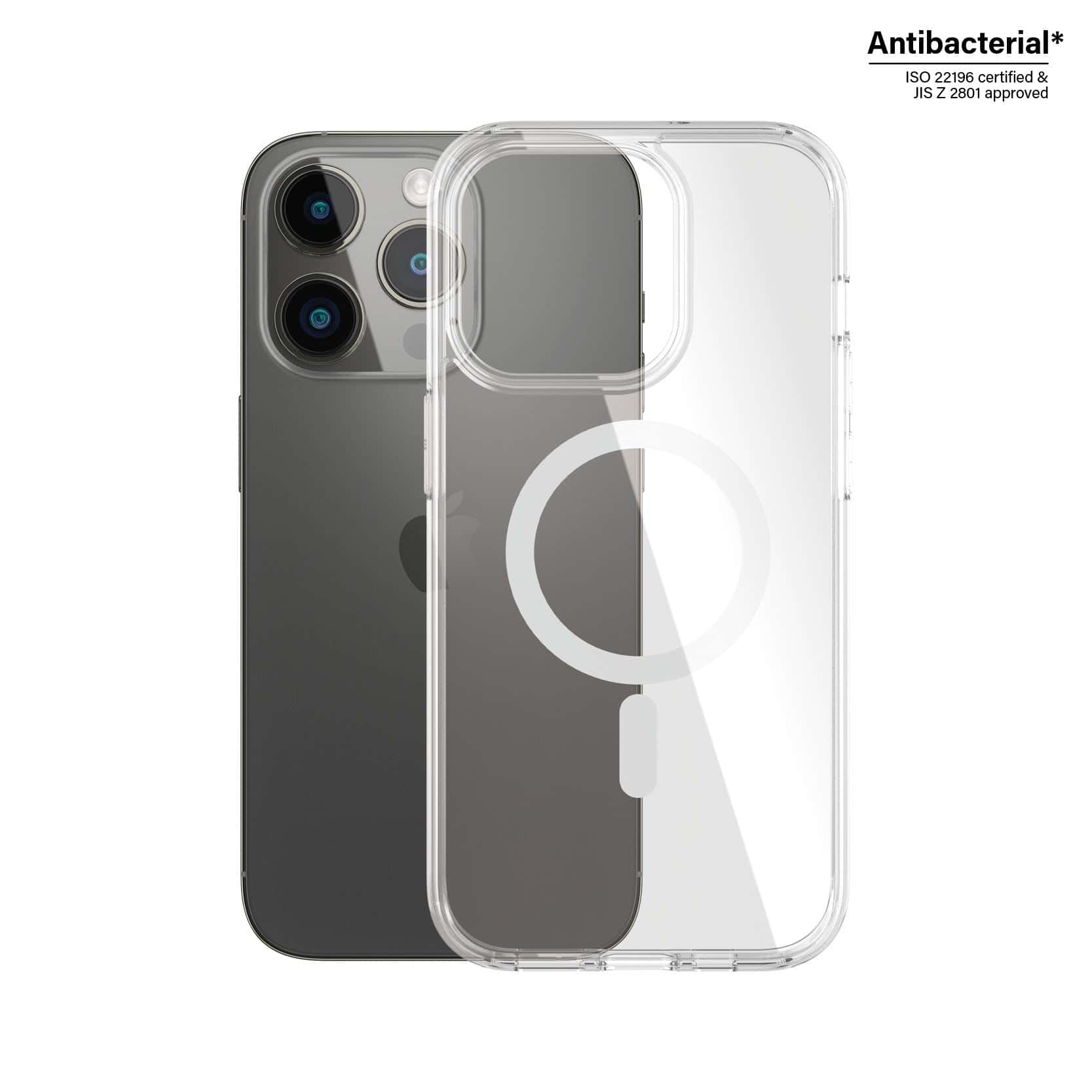 PanzerGlass® Hard Case mit MagSafe für iPhone 14 Pro, transparent (0410) thumbnail