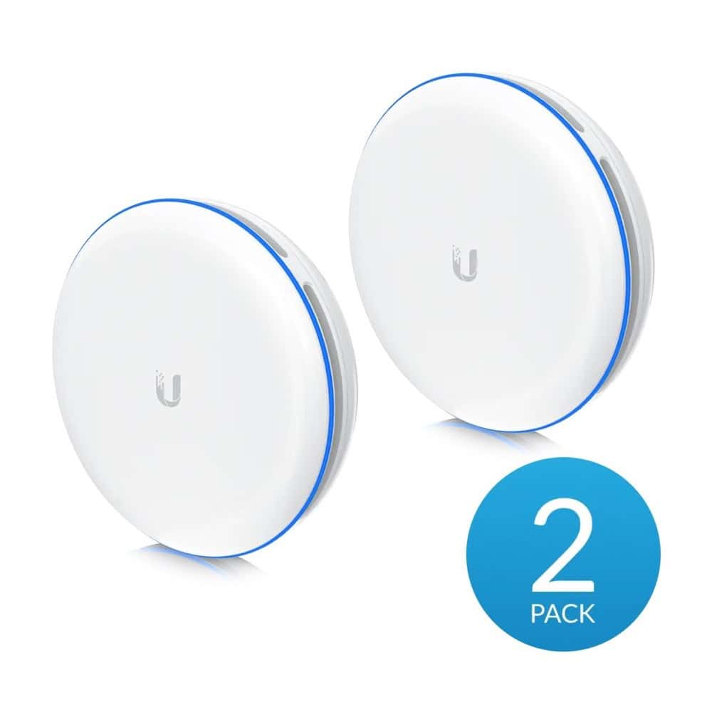 Ubiquiti UniFi Building Bridge XG - Wireless Bridge - 10 GigE - Wi-Fi 5 - 802,11ad (WiGig) - 5 GHz, 60 GHz (Packung mit 2) (UBB- (UBB-XG-EU) thumbnail