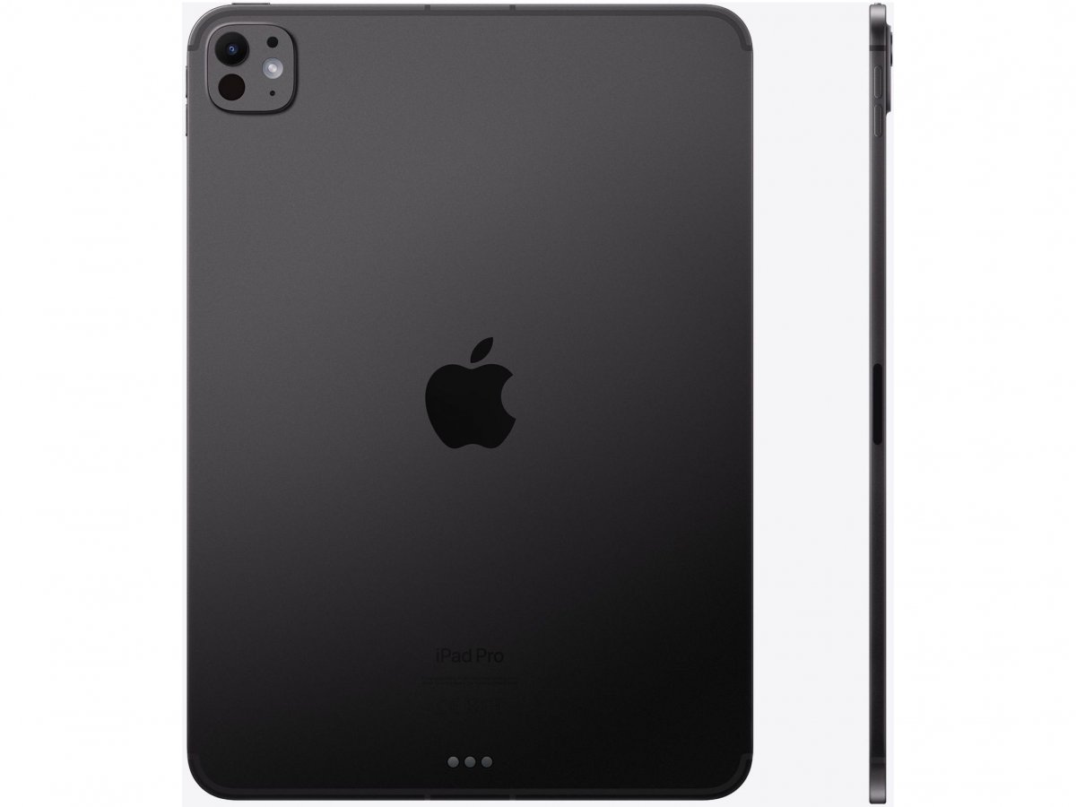 Apple 11-inch iPad Pro WiFi + Cellular 2TB with Nano-Structured Glass - Space Black (MWRR3HC/A) thumbnail