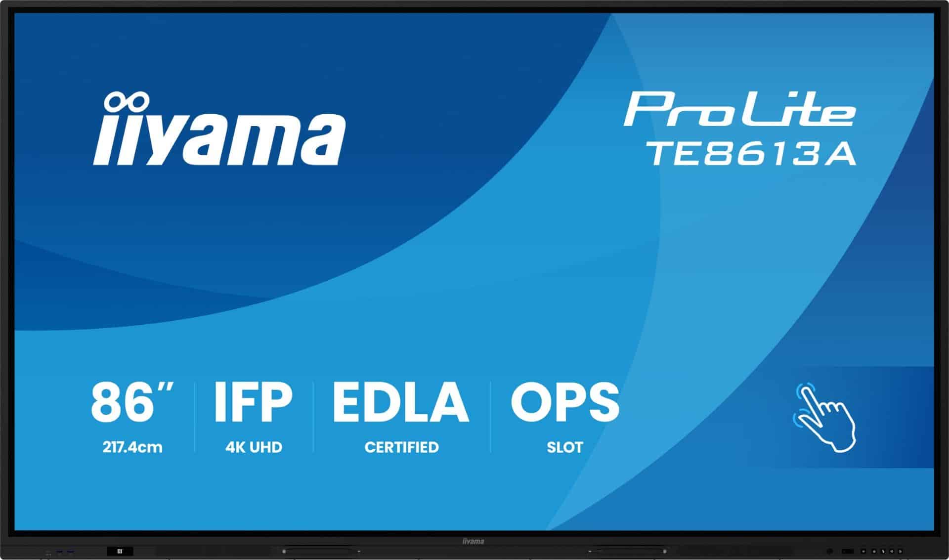Iiyama 86W IFP 40-Points Bonded PureTouch IR? (TE8613A-B3AG) thumbnail