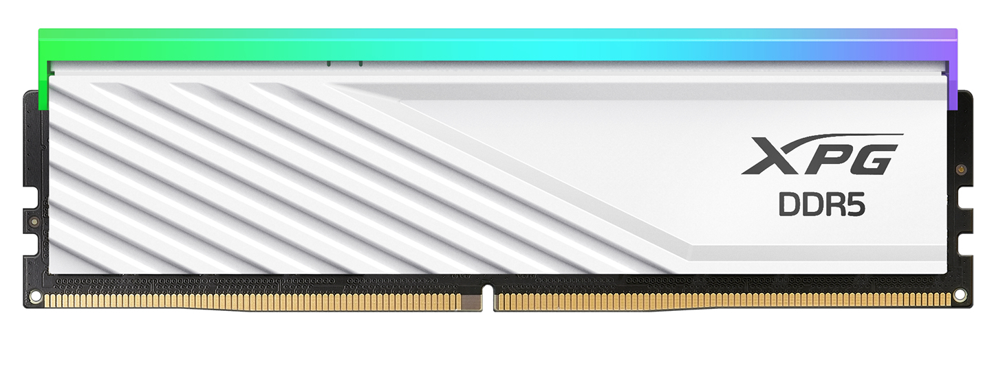 XPG LANCER BLADE RGB DDR5 geheugenmodule 16 GB 1 x 16 GB 6000 MT/s 288-pin DIMM (AX5U6000C3016G-SLABRWH) thumbnail