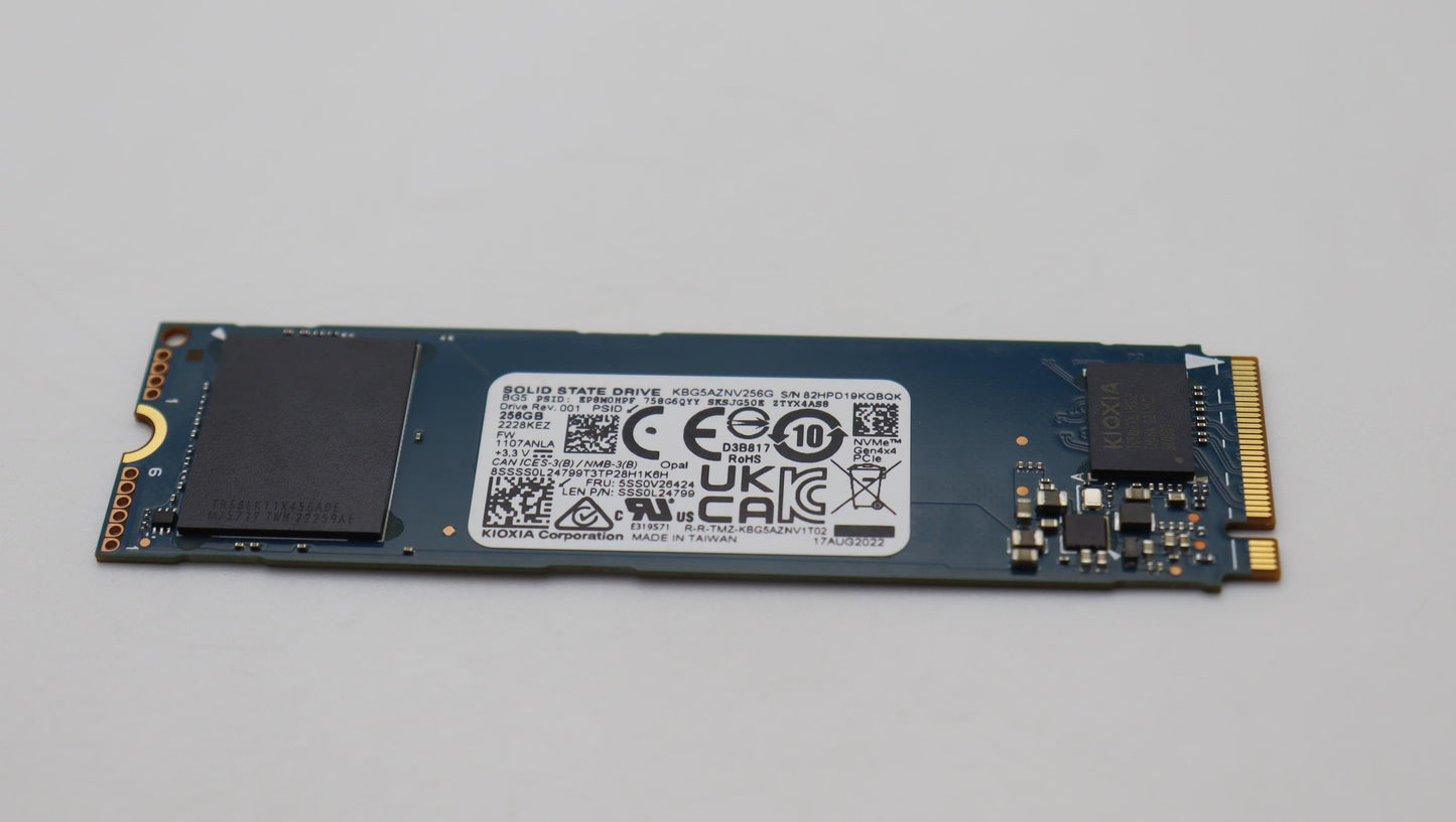 Lenovo SSD 256GB M.2 2280 PCIe 4x4 OPAL (5SS1P80059N) (5SS1P80059N) thumbnail