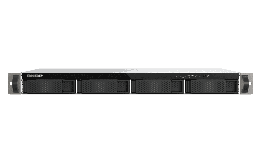 QNAP 1U 4-BAY SHORT-DEPTH NAS ARM 4C 1.7GHZ 4 (TS-432XEU-4G) thumbnail