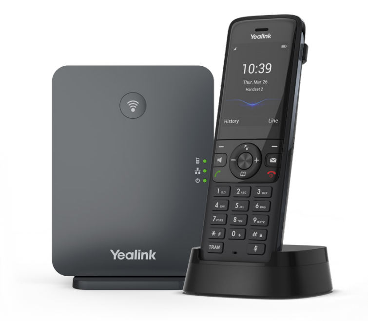 Yealink W78P IP telefoon Zwart TFT (W78P) thumbnail