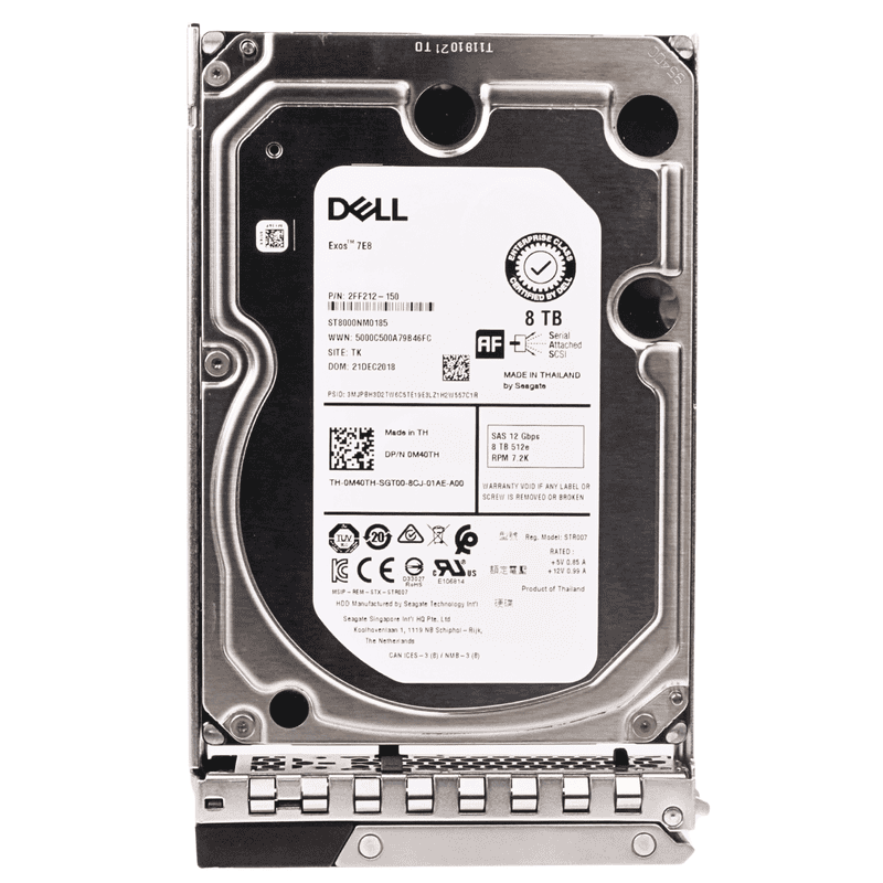 Dell G14 400-AHDI 4TB 7.2K RPM SAS 12Gb/s 4Kn 128MB 3.5in Refurbished HDD (HUS726040AL4215-DELL_DELLG14_SR_19) thumbnail