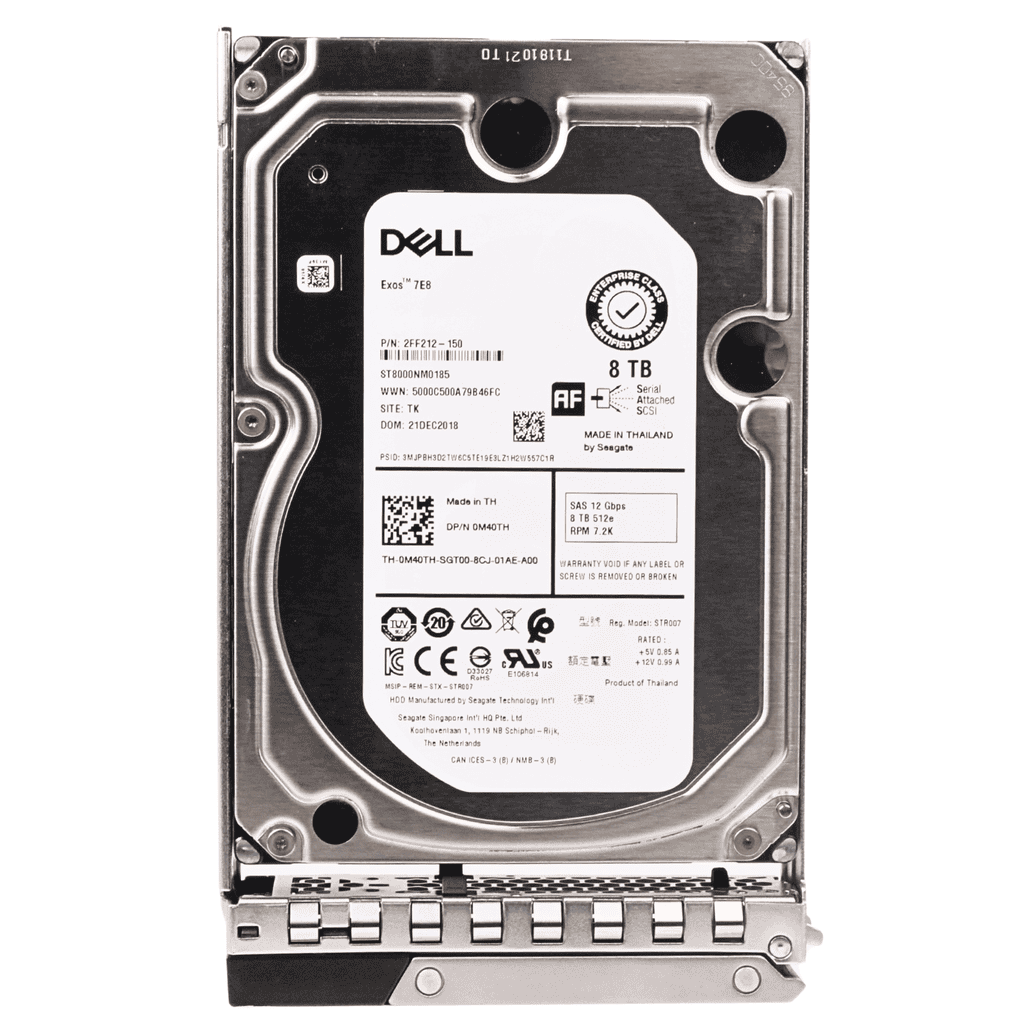 Dell G14 06KGCC 4TB 7.2K RPM SAS 12Gb/s 4Kn 128MB 3.5in Refurbished HDD (HUS726040AL4215-DELL_DELLG14_SR_8) thumbnail