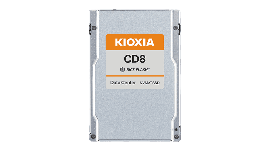 Kioxia CD8P-V KCD8XPUG12T8 12.8TB 3 DWPD PCIe Gen 5.0 x4 16GB/s 3D TLC U.3 NVMe 2.5in Mixed Use SSD in Dell G14 Tray - Comparabl (KCD8XPUG12T8_DELLG14_NB_8) thumbnail