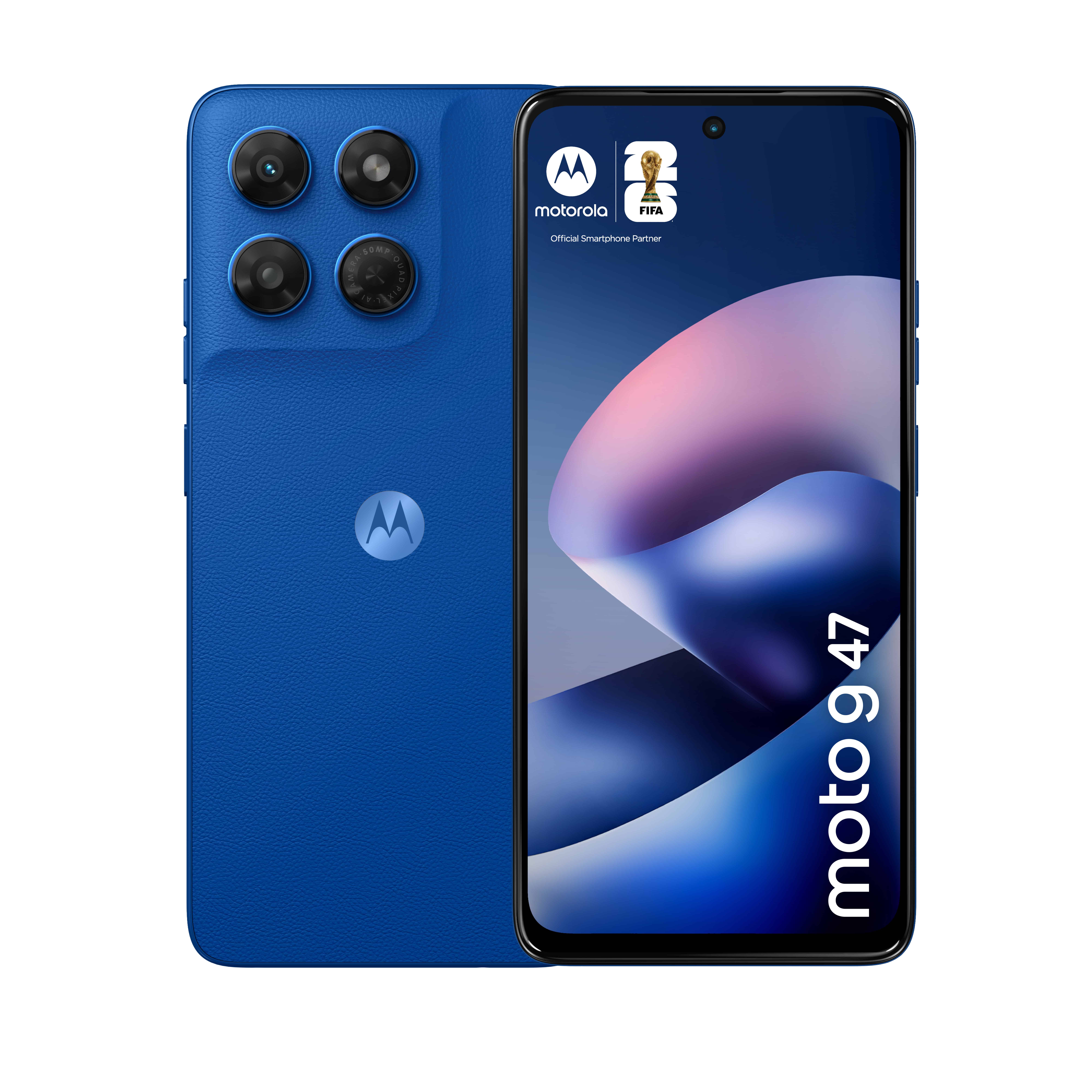 Motorola moto g47 16,9 cm (6.67") Dual SIM Android 16.0 5G USB Type-C 8 GB 128 GB 5200 mAh Blauw (PBCC0028SE) thumbnail