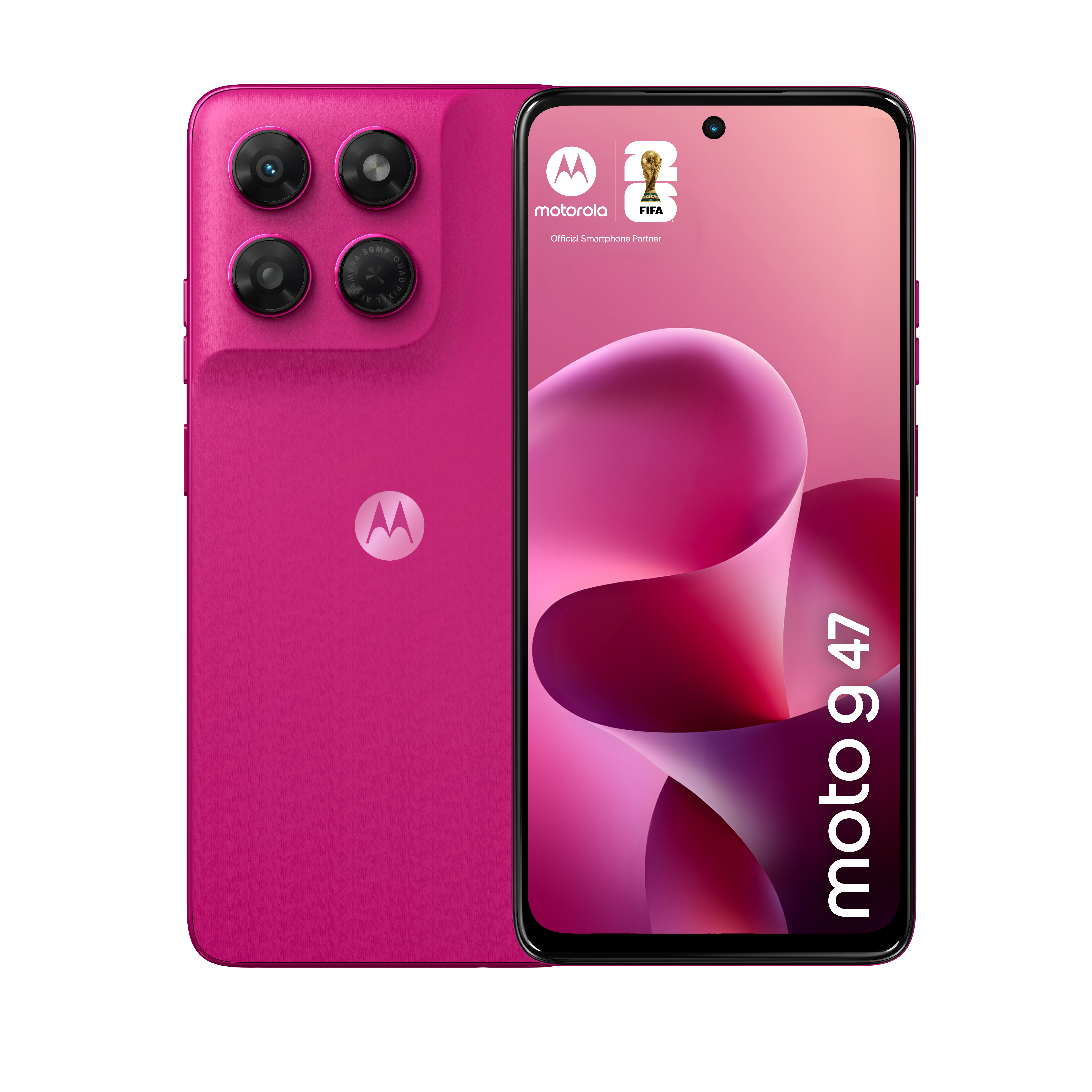 Motorola moto g47 16,9 cm (6.67") Dual SIM Android 16.0 5G USB Type-C 8 GB 128 GB 5200 mAh Roze (PBCC0029SE) thumbnail
