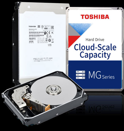 TOSHIBA ENTERPRISE CAPACITY HDD 18TB 3.5IN SAS 7200RPM 512MB 512E (MG11SCA18TE) (MG11SCA18TE) thumbnail