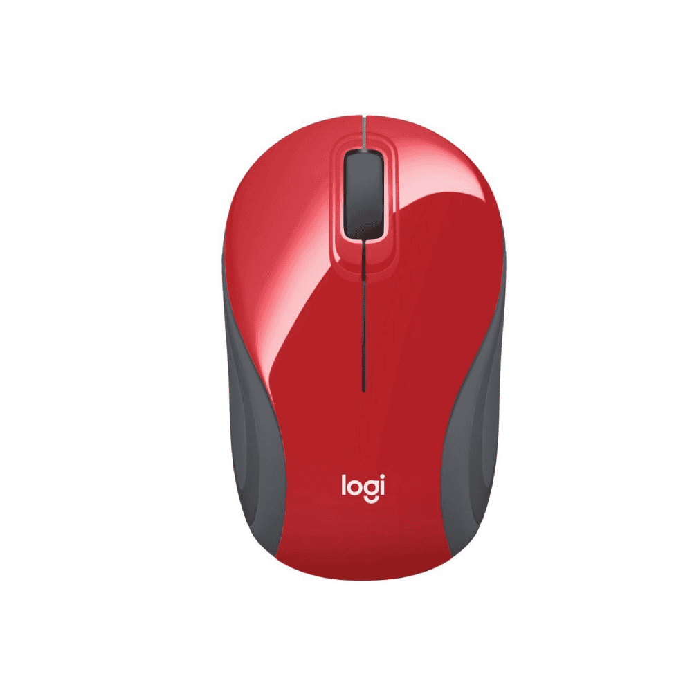 Logitech M187 Optical Wireless Red White (910-002732) thumbnail