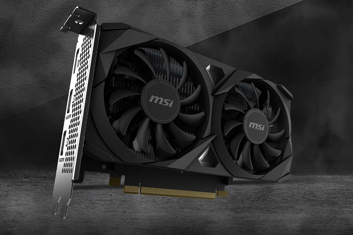 MSI RTX 3050 LP 6G OC Gaming Graphics Card (Bulk) (V812-023R-B) thumbnail