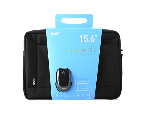Acer NP.ACC11.02A laptoptas 39,6 cm (15.6") Tas met bovensluiting Zwart (NP.ACC11.02A) thumbnail