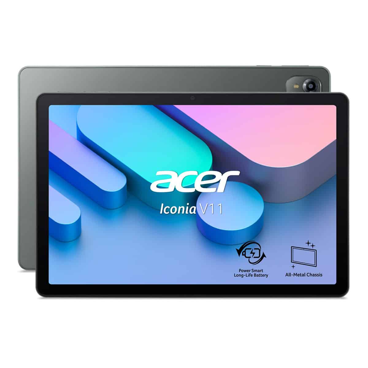 ACER Iconia V11-21M-87MM 11-inch tablet Android 15 MediaTek Helio G99 8 GB RAM 256 GB Wi-Fi 6 green (V11-21M-87MM) thumbnail