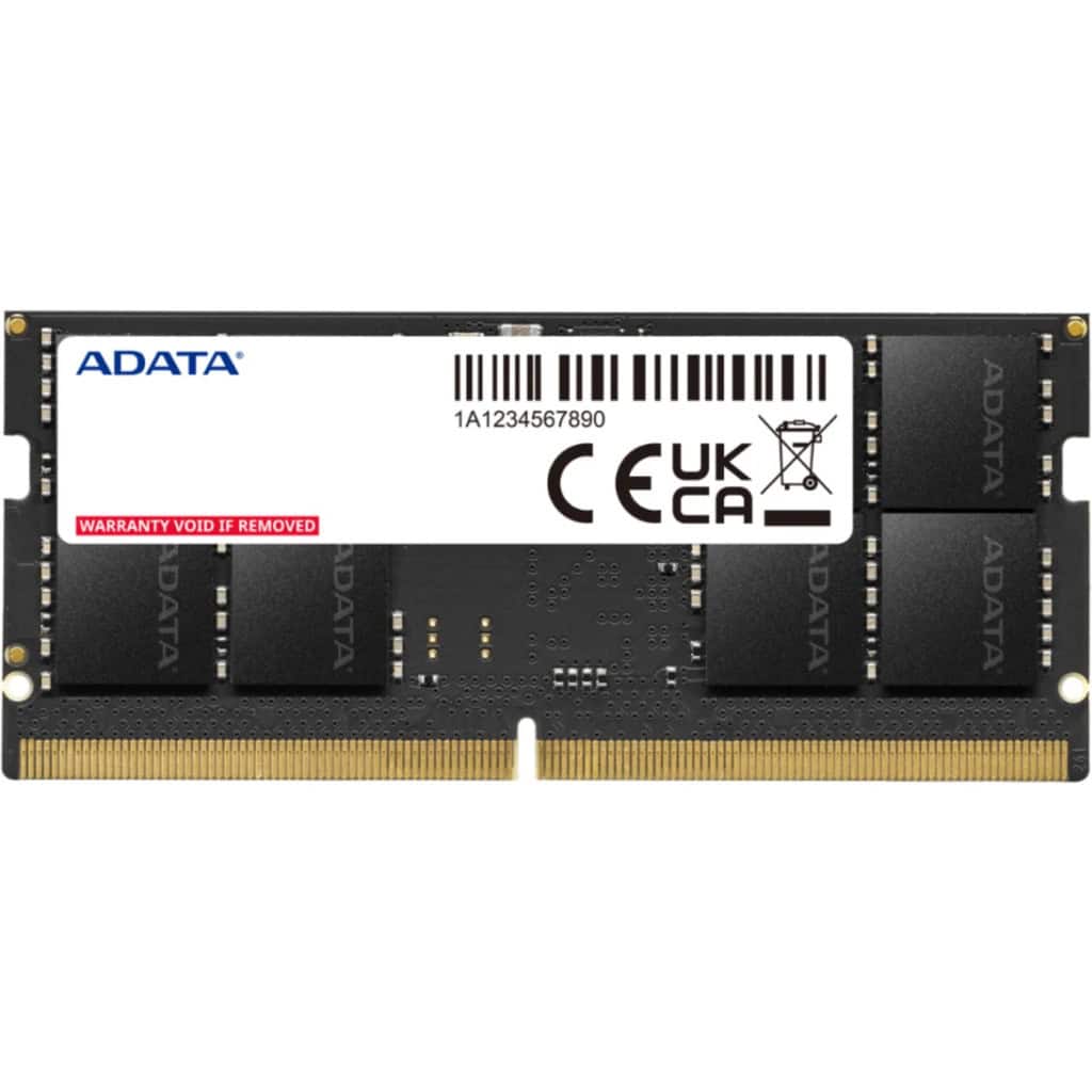 ADATA 8GB (1*8GB) 1RX16 PC5-44800B-S DDR5-5600MHZ SODIMM (AO1V56WC8W1-BH3S) thumbnail