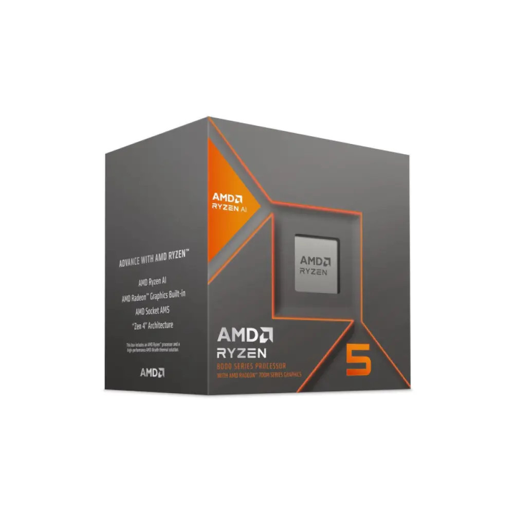 AMD Ryzen 5 8600G 6-Core 4.3GHz 16MB skAM5 Box (100001237BOX) thumbnail