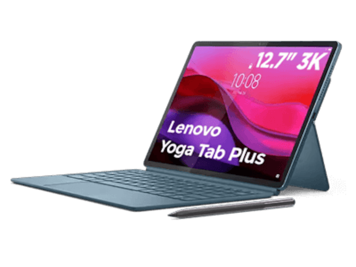 Lenovo Yoga Tab Plus 12.7inch 3K 16-256GB WiFi Tidal Teal + Keyboard and Pen (ZAEG0015IT) thumbnail