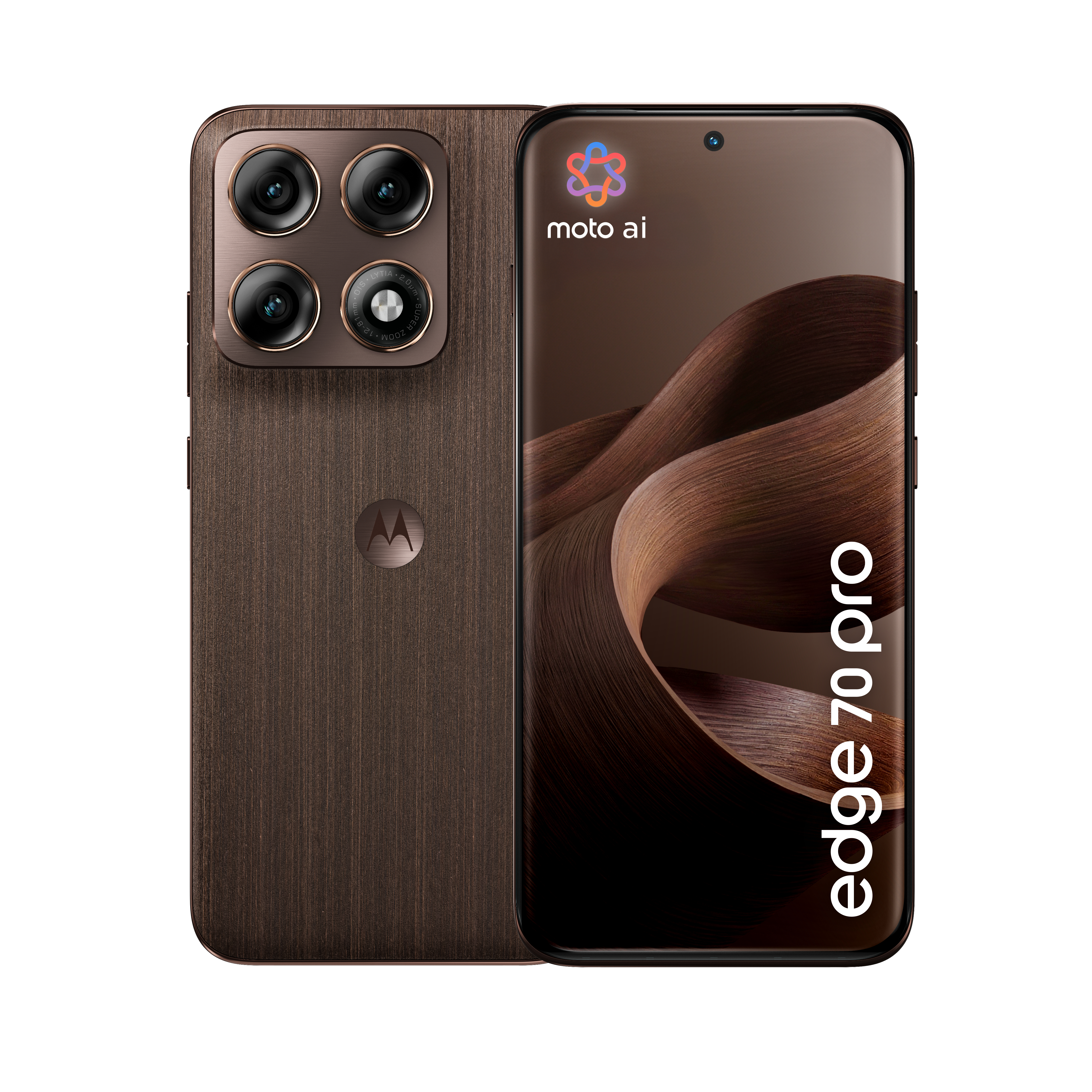 Motorola edge 70 pro 17,2 cm (6.78") Dual SIM Android 16.0 5G USB Type-C 8 GB 256 GB 6500 mAh Hout (PBC20085SE) thumbnail