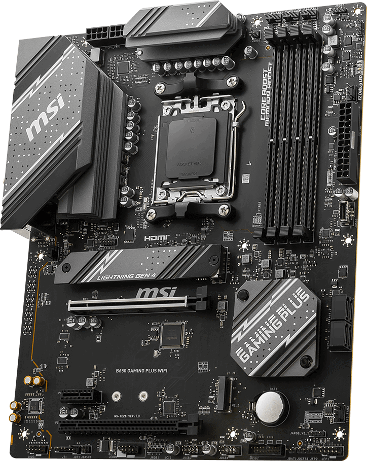MSI Pro B840-P Wi-Fi ATX Motherboard AMD AM5 (007E57-001R) thumbnail