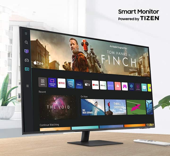 Samsung Smart Monitor M7 (S32BM700) 32-inch Flat 3840x2160 (UHD 4K) Smart TV Platform (LS32BM700UUXEN) thumbnail