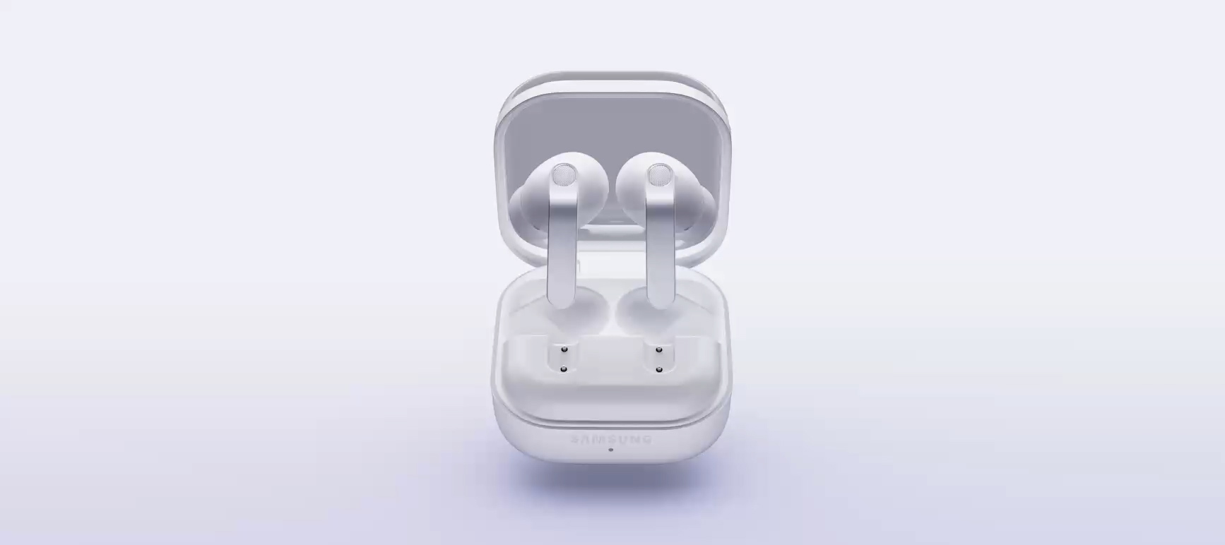 Samsung Galaxy Buds4 Pro White True Wireless Earbuds with ANC 360 Audio (SM-R640NZWAITV) thumbnail