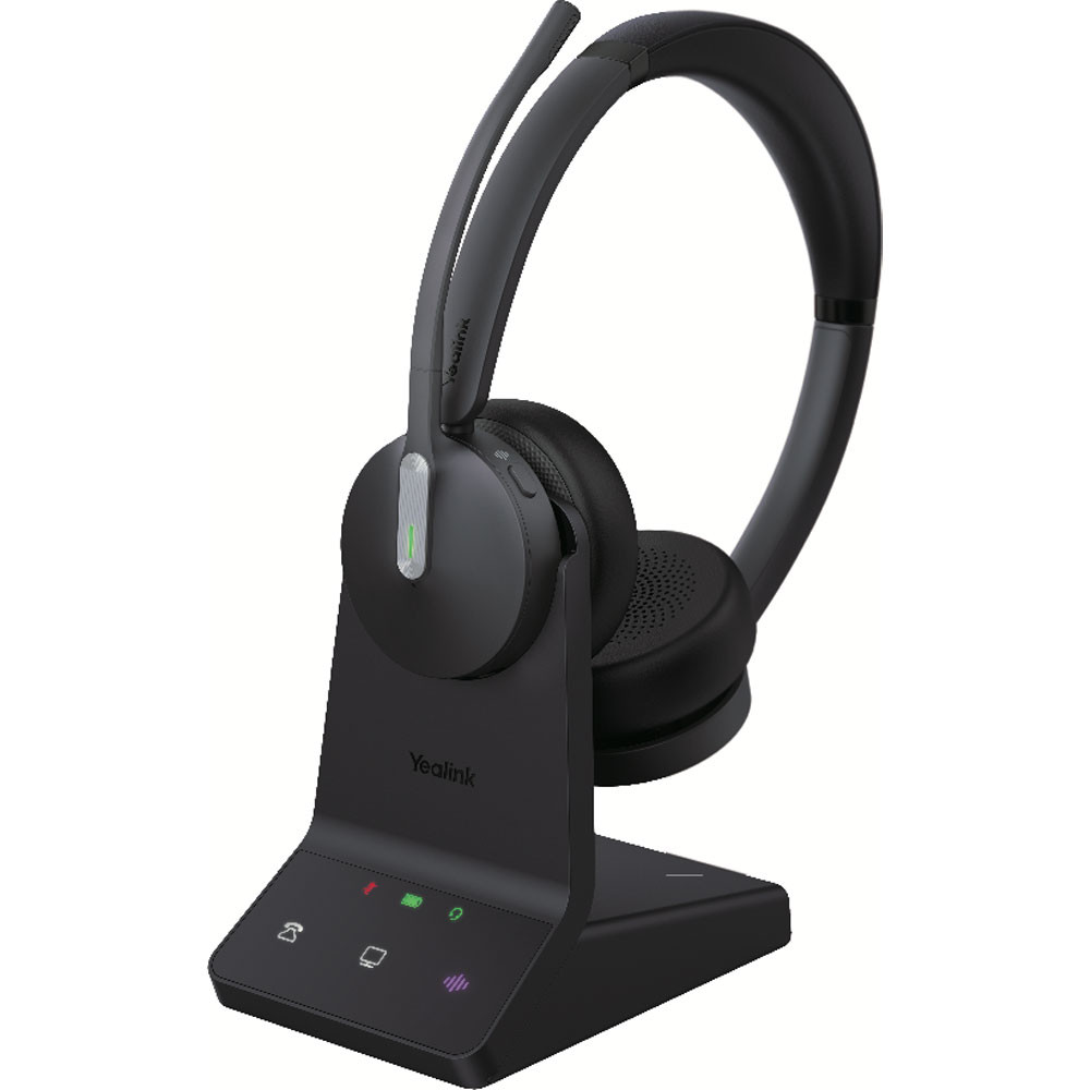 Yealink WH64 Dual Teams Wireless Office Headset with USB-C and Bluetooth (WH64-DUAL-TEAMS) thumbnail