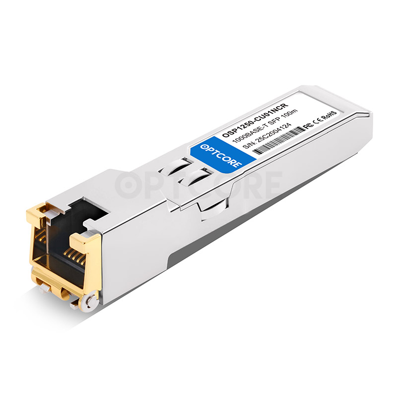 ZyXEL SFP-1000T SFP (mini-GBIC) transceiver module 1000Base-T RJ-45 up to 100 m (ZYX-SFP-1000T) thumbnail
