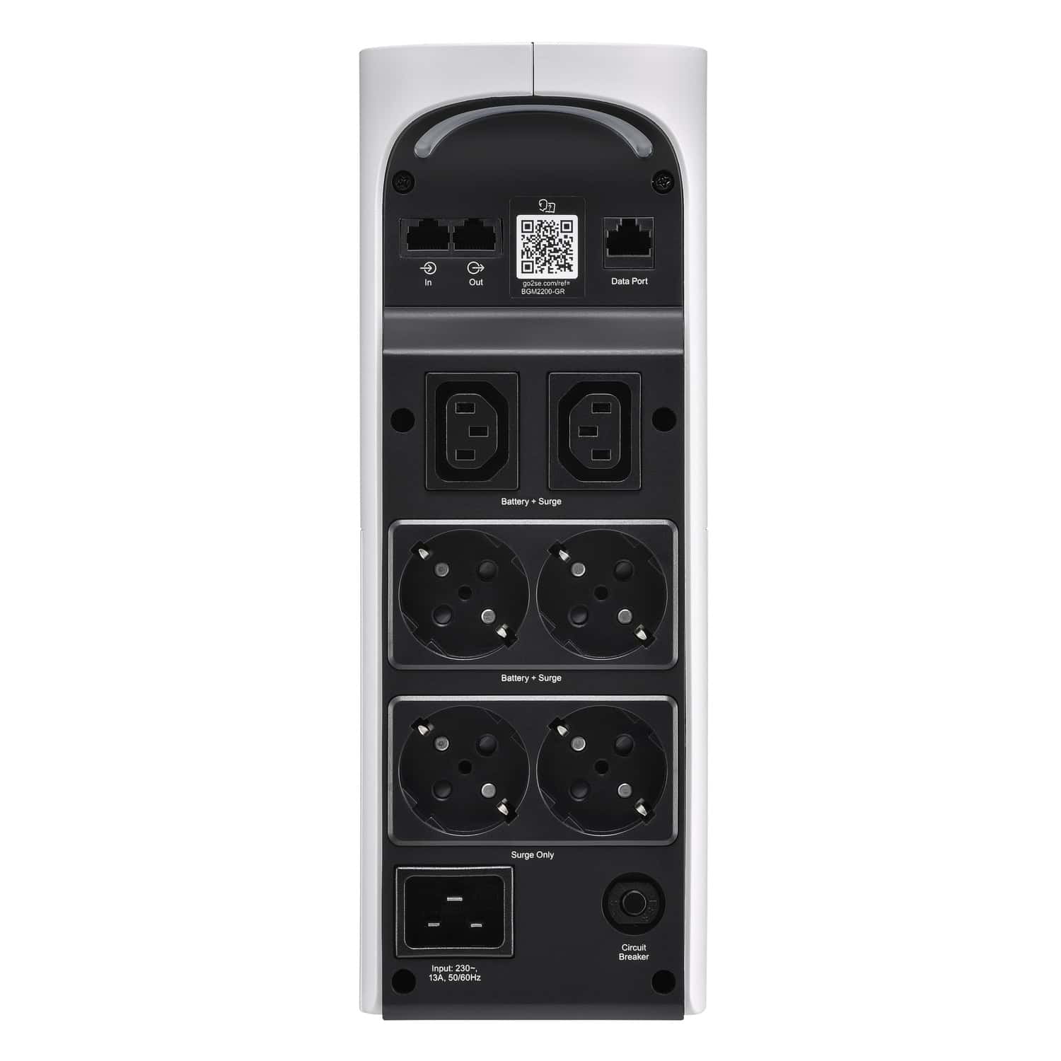 APC Back-UPS Pro BGM2200-GR USV 2200VA, 1320W, Line-Interactive, 4x Schutzkontakt, 2x C13 (BGM2200-GR PROMO) thumbnail