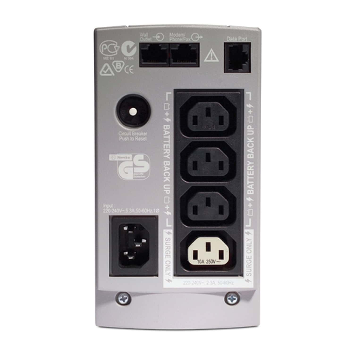 APC Back-UPS BK650EI USV (650VA / 400W, Offline USV, 4x IEC320 C13) (BK650EI-PROMO) thumbnail