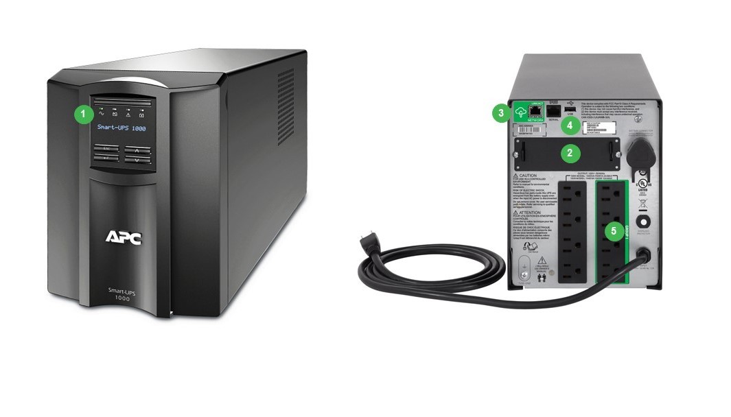 APC Smart-UPS SMT1000IC USV 1000VA, 700W, Line-Interactive, 8x C13, Tower, SmartConnect (SMT1000IC-PROMO) thumbnail