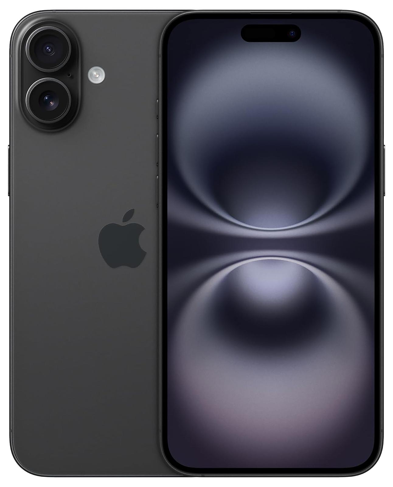 Apple IPhone 16 Plus 6.7 128GB Black (MXVU3QN/A) thumbnail