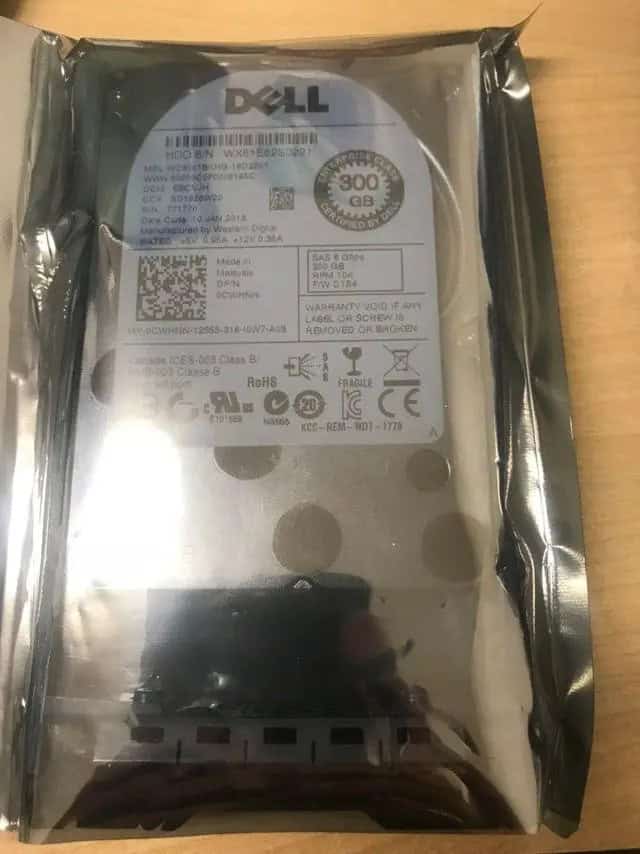 Dell 300GB 10K 2.5 SAS HOTSWAP HDD (0H523N-RFB) thumbnail