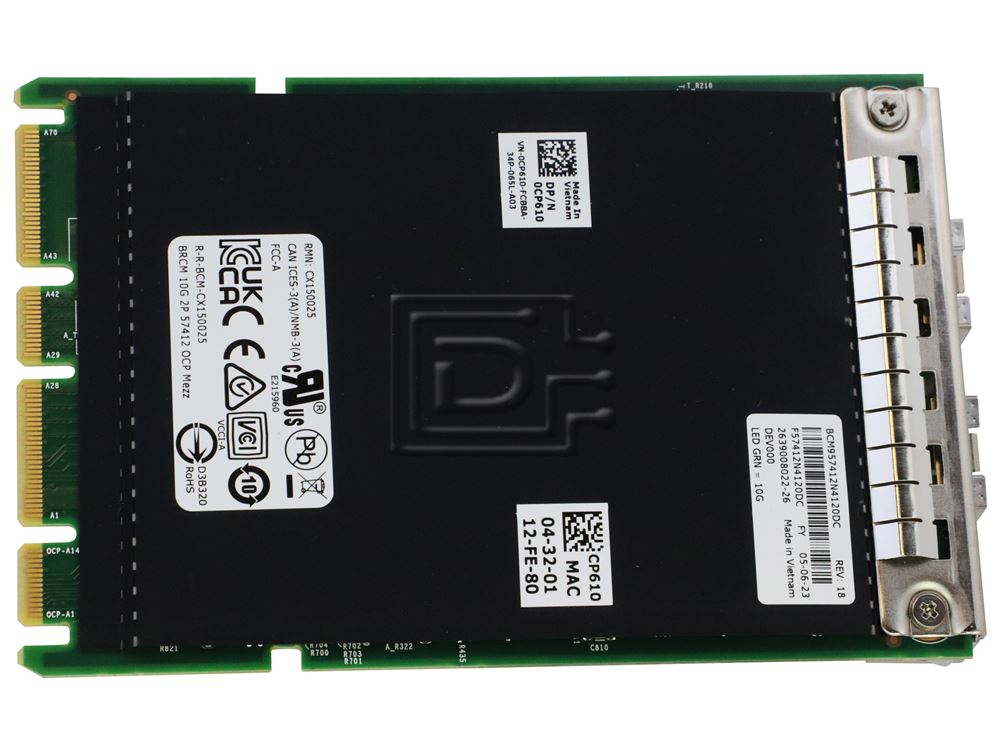 Dell BC5720 1GB 4PORT 3.0 OCP (540-BCOS-RFB) thumbnail
