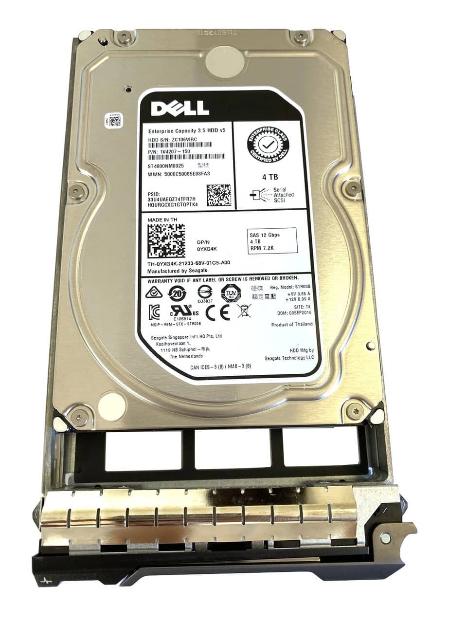 Dell HD, 4 TB, 512e, SATA3, 5.4K (56RCV-RFB) thumbnail