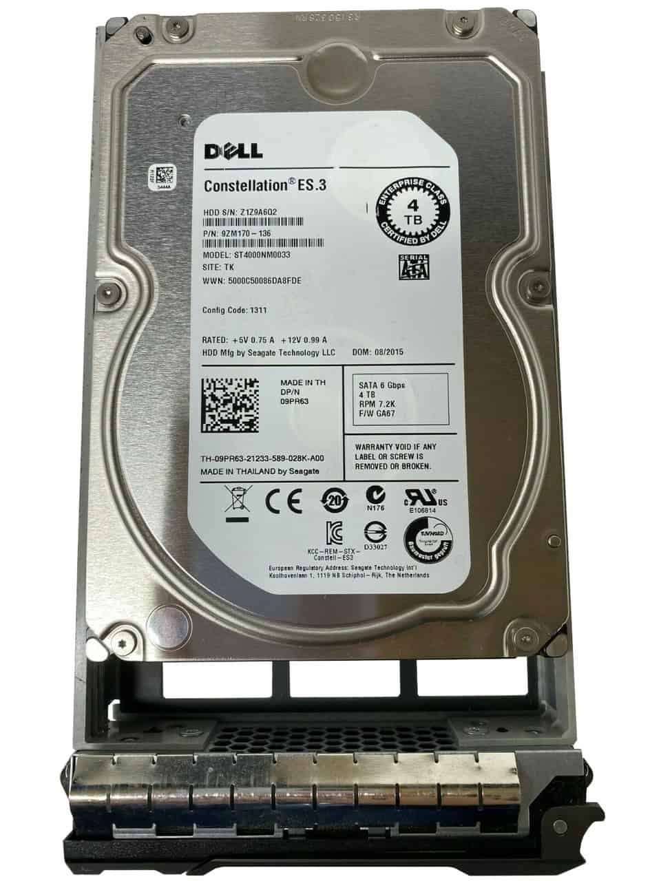 Dell 4TB SATA III 3.5-inch Hard (NG1F1-RFB) thumbnail