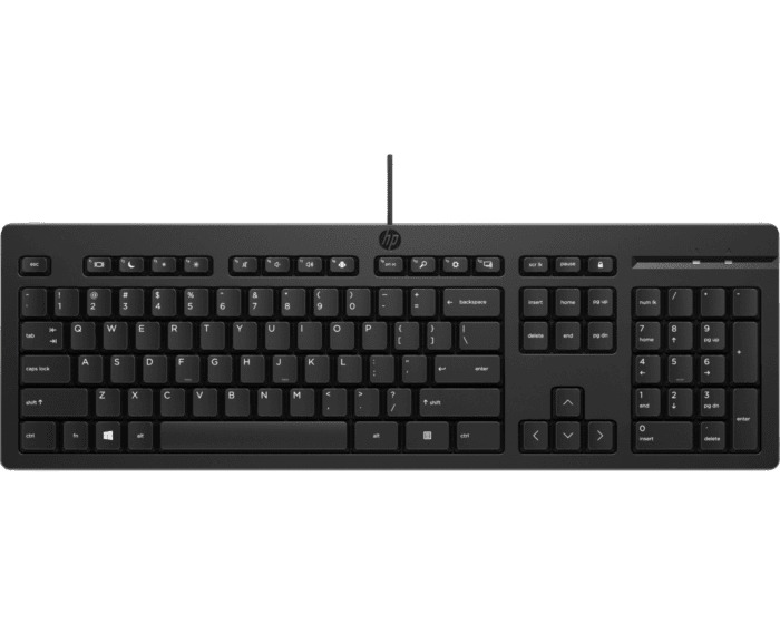 HP SPS-KBD HP 125 WHITE WIRED NP C SP (P10672-071) thumbnail