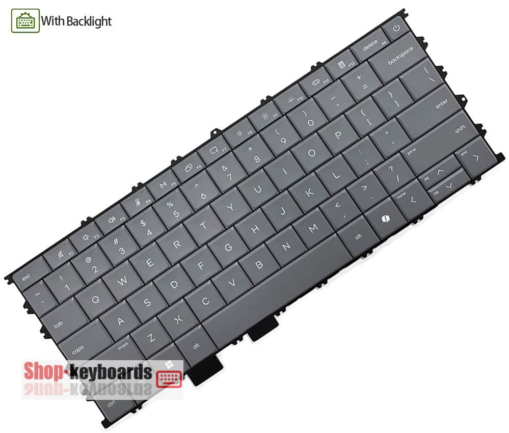 HP SPS-KEYBOARD DKO ISK TP+HT BL INTL (P84710-B31) thumbnail