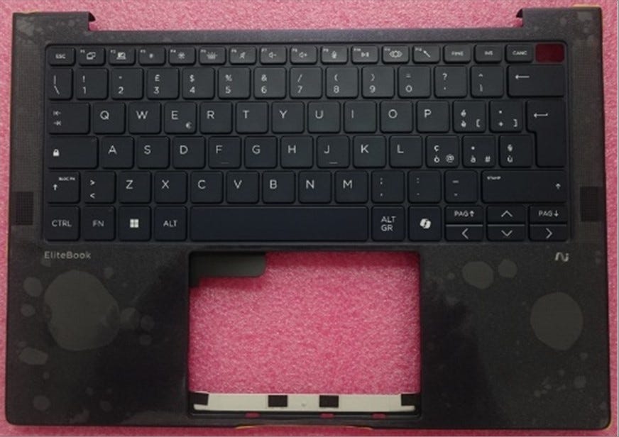 HP SPS-KEYBOARD ABL BL NOR (P86838-091) thumbnail