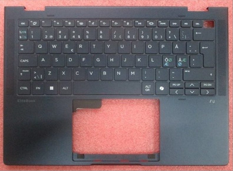 HP SPS-KEYBOARD ABL BL BEL (P86838-A41) thumbnail