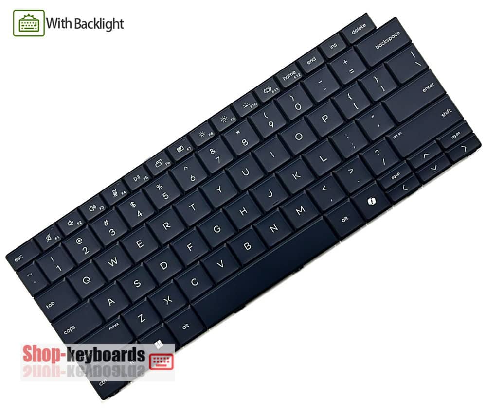 HP SPS-KEYBOARD ABL BL INTL (P86838-B31) thumbnail