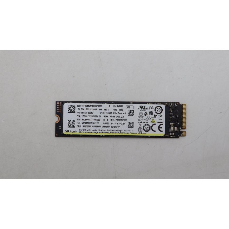 Lenovo SSD_ASM (5SS0W79557) (5SS0W79557) thumbnail