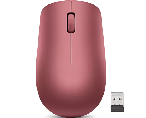Lenovo 530 Wireless Mouse (Cherry red) (GY50Z18990) thumbnail